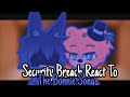 Security Breach (+ bonus) React To: Bonnie [Part 1] || Gacha Golden