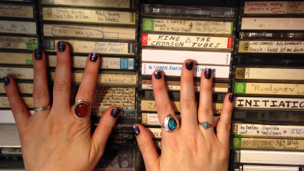 ASMR zine/mixtape show and tell.