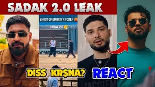 EMIWAY X TOKEN SADAK 2.0 LEAK - DISS FOR KR$NA⁉️| KR$NA REACT ON KARMA PUBLIC NOTICE | HOTZONE REACT