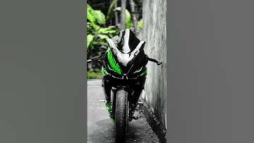 New skin Yamaha R15 V3 💚 custom look 👀#ktmrc390 #automobile #shortsfeed #viral