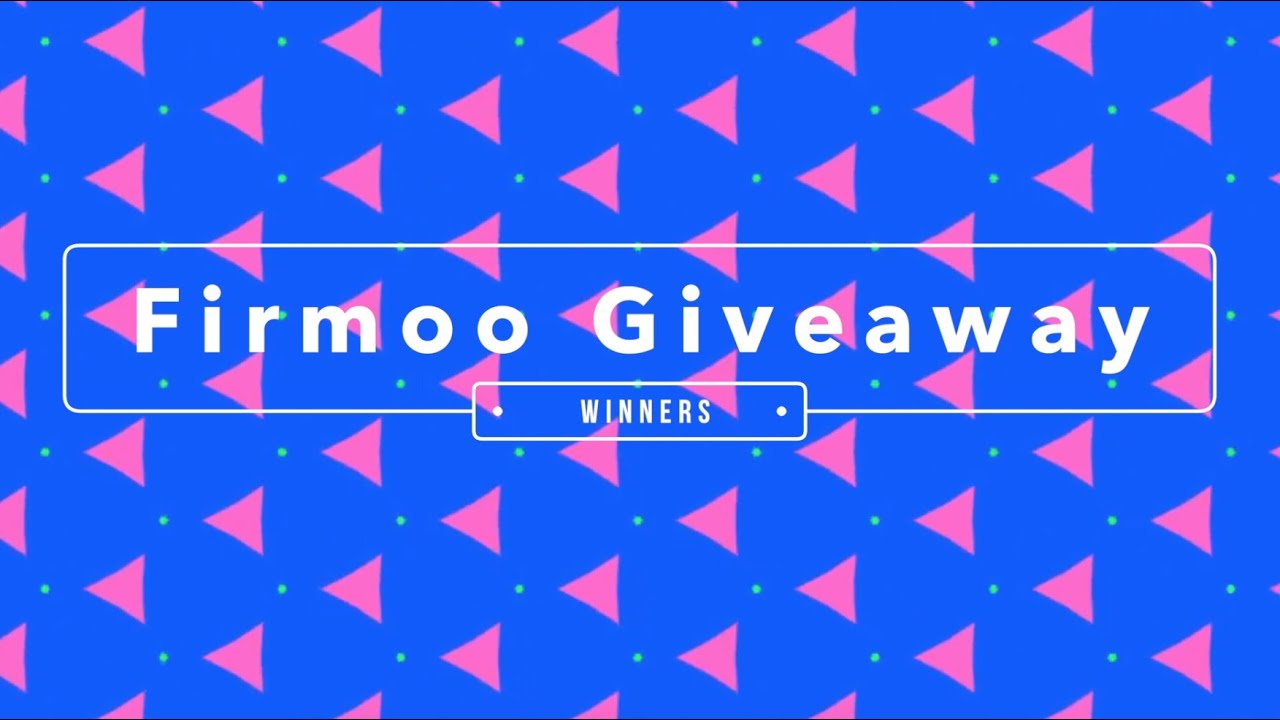 black beauty mattress 243: FIRMOO GIVEAWAY WINNERS