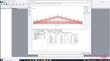Truss Analysis In Tekla Tedds Truss Wizard