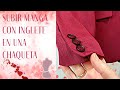 Tutorial de Costura: Cómo Subir la Manga con Inglete de una Chaqueta | Coser y Ser Modista en Casa