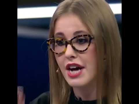 Vídeo: Ksenia Sobchak reclama de mulheres agressivas
