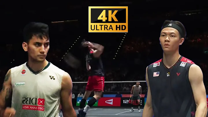 【4K50FPS】Lee Zii Jia (MAS) vs. Lakshya Sen (IND) - All England Open 2024 - Cinematic Highlights