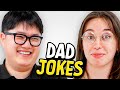 Dad jokes  dont laugh challenge  alan vs abby  raise your spirits