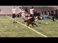 Salvon Ahmed 40 Yard Dash - Husky Combine Day 2018