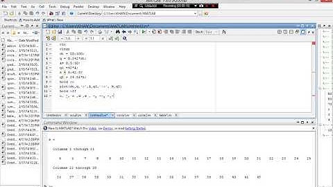 Matlab Lecture 9 Part 1 - Differentiation integration problems, plot ctrl | Everything For Everyone