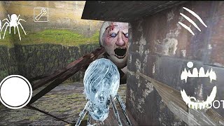 Playing as Ice Spider Mom in Granny 1 Mod Menu!! 🕷️❄️ Granny Game New Mod | Big Spider Mom Part 2
