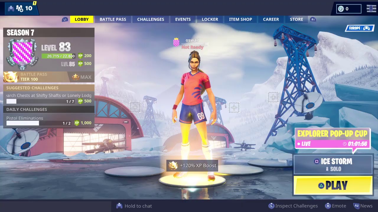 Live fortnite pro player 500+ wins oswa7 - YouTube