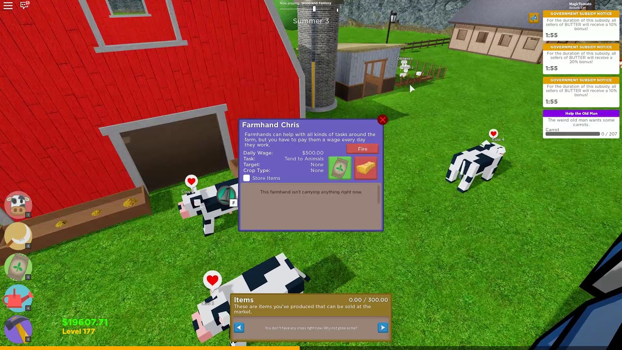 Welcome To Farmtown Farmhand Tutorial Roblox Youtube - roblox welcome to farmtown vip server