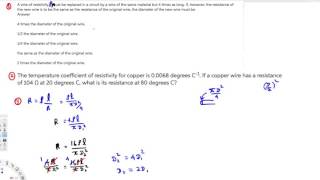 Current, Resistance, and EMF - Physics - Example - 12