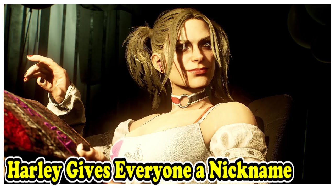 Gotham Knights Harley Quinn Gives Every Character a Nickname - YouTube