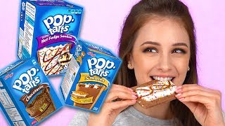 Trying POP TARTS FOR THE FIRST TIME