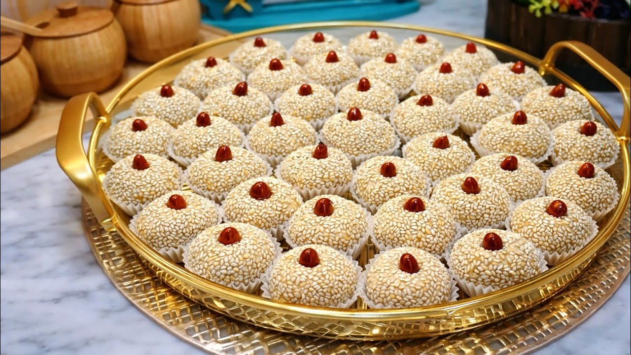 أخطيك من البرستيج والشكولة حلوة الجلجلانية هي الحل معسلة للقلب وتقطع كمية كبية توالم بزاف للعيد