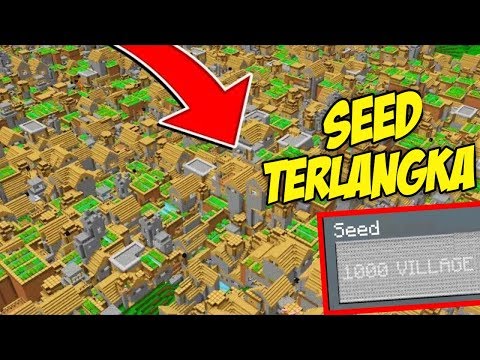 COBA SEED 1000 VILLAGE DI MINECRAFT - SEED TERLANGKA YG PERNAH ADA