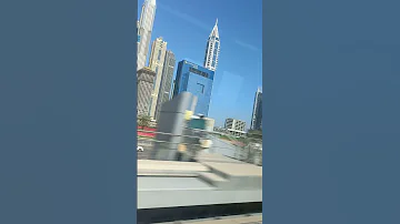 On The Dubai Metro Train 