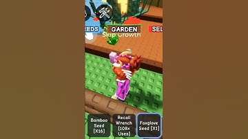 Thumbnail of FOXGLOVE SHOWCASE IN GROW A GARDEN #roblox #foryou #gaming #growagarden