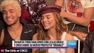 Leslie Grace pede perdão as CNCOwners , Promo CNCO &amp; Leslie Grace