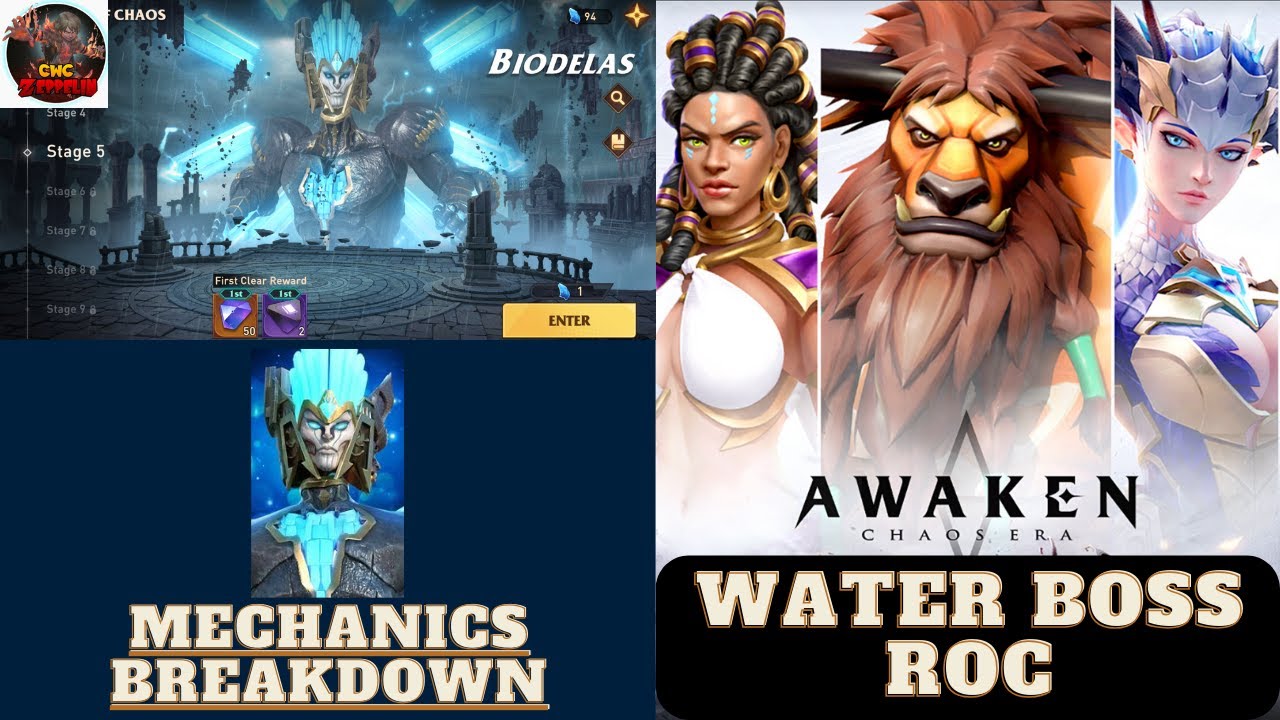 Awaken: Chaos Era - Rift of Chaos - Water Rift Guide - YouTube