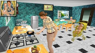 Virtual Single Mom New Baby Born Sim Android Gameplay HD screenshot 1