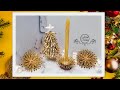 DIY🎄3 НОВОГОДНИЕ ИДЕИ ПОДЕЛОК из макарон🎄3 ПРОСТЫЕ ИДЕИ НОВОГОДНЕГО ДЕКОРА своими руками🎄