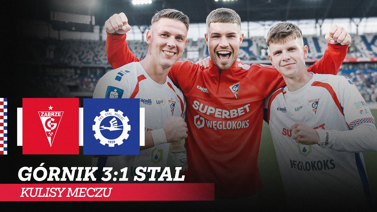 Ważna wygrana! Kulisy meczu: Górnik Zabrze - Stal Mielec (20.10.2024)