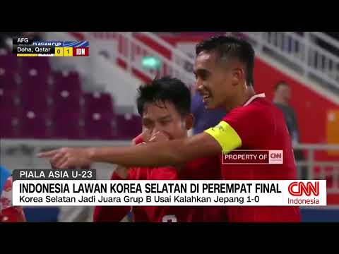 Indonesia Lawan Korea Selatan Di Perempat Final Piala Asia U-23