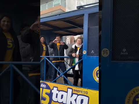 ABCD Jornal - Em caminhão de som, prefeito eleito Taka vai às ruas de Diadema agradecer votos
