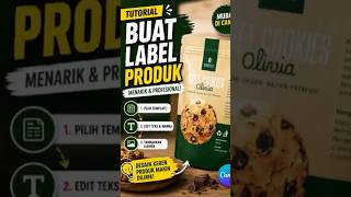 Cara Membuat Label Produk yang Menarik di Canva | Desain Profesional dalam 1 Menit!