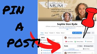 How To Pin A Post On Facebook Personal Account 📌 super easy!