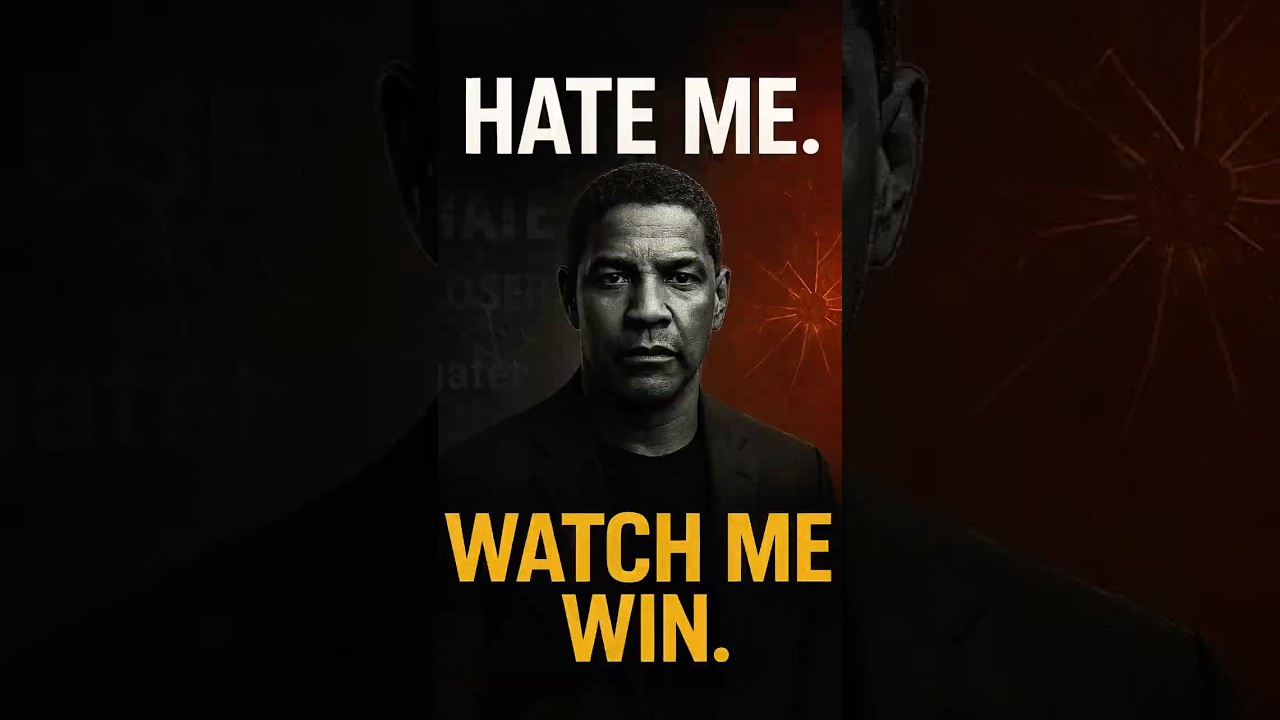 They Can Hate You, But They Can’t Stop You | Denzel Washington Motivation