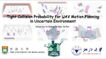 [IROS 2023] Tight Collision Probability for UAV Motion Planning in Uncertain Environment