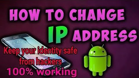 [#NO_ROOT] How to change Global/Local IP Address in Android device And Without apps 100% working.