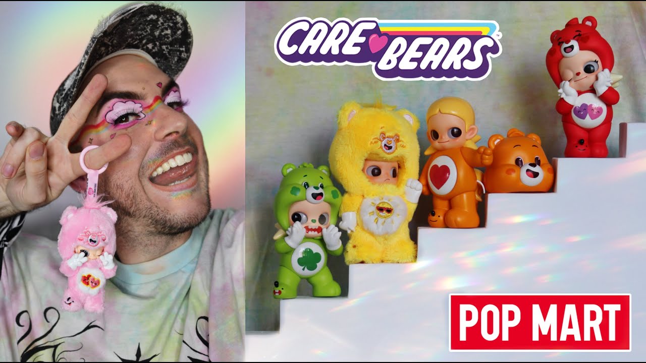 🌈ZSIGA X CARE BEARS 🐻 FULL UNBOXING ( POPMART ) - YouTube