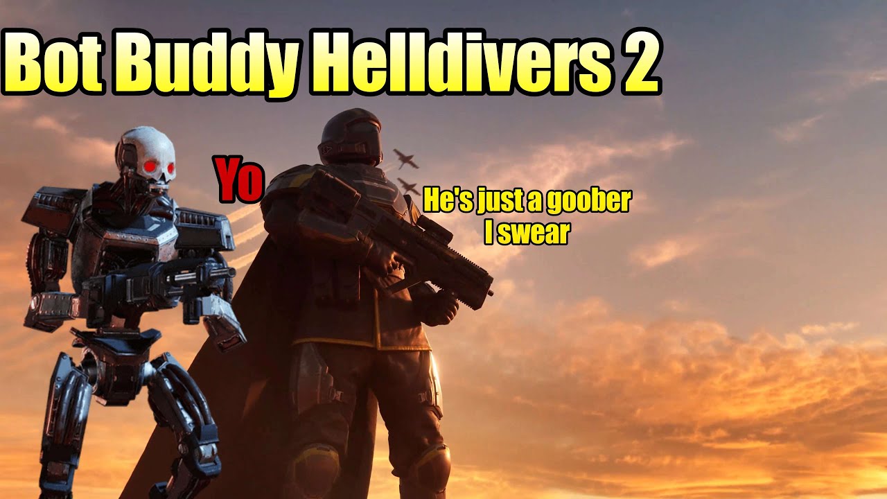 Hd2 Bot Names Botty the Friendly Bot |Helldivers 2| - YouTube