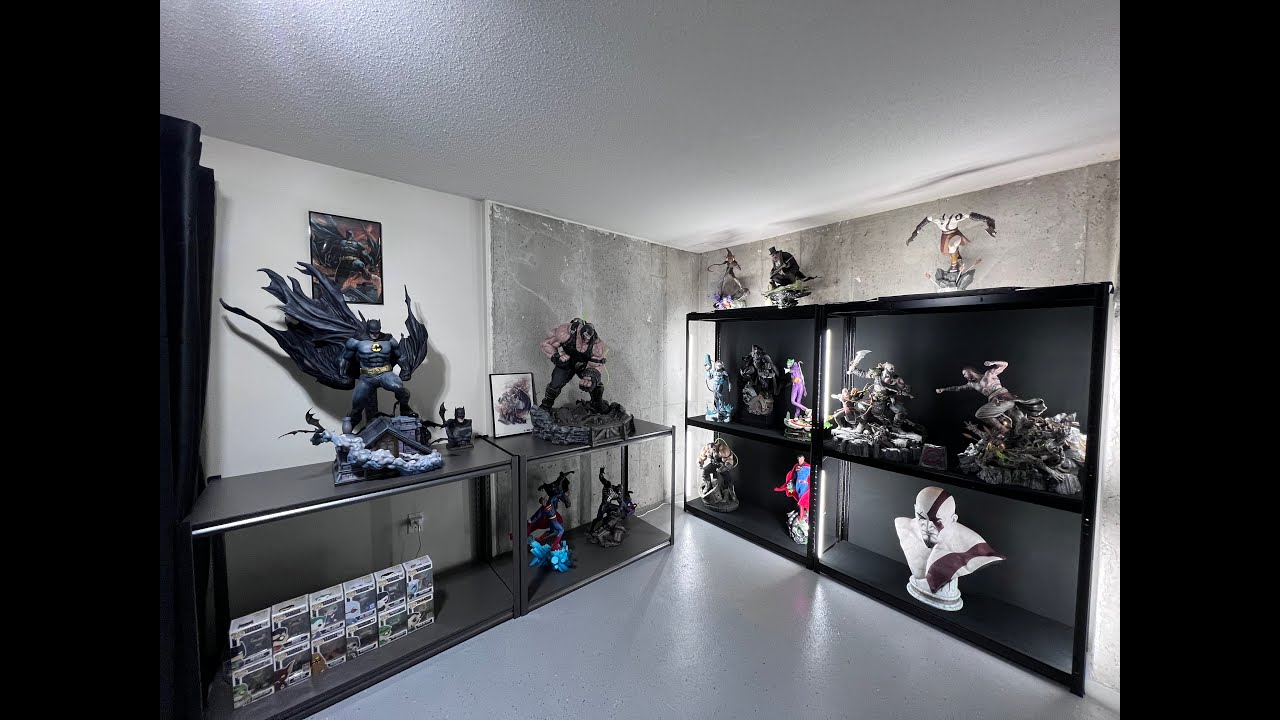 2023 Statue Collection Room Tour | My Ultimate Man Lair | God Of War ...