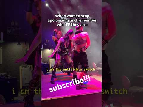 THAT MOMENT WHERE SHE REMEMBERS WHO TF SHE IS: