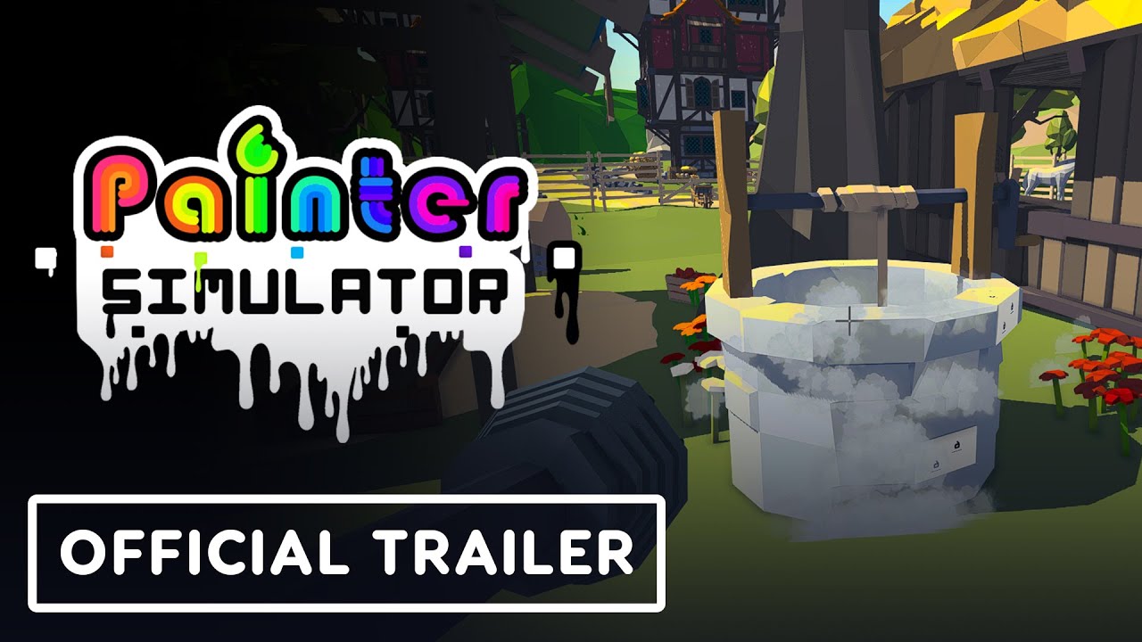 Painter Simulator – Official Steam Next Fest Gameplay Trailer