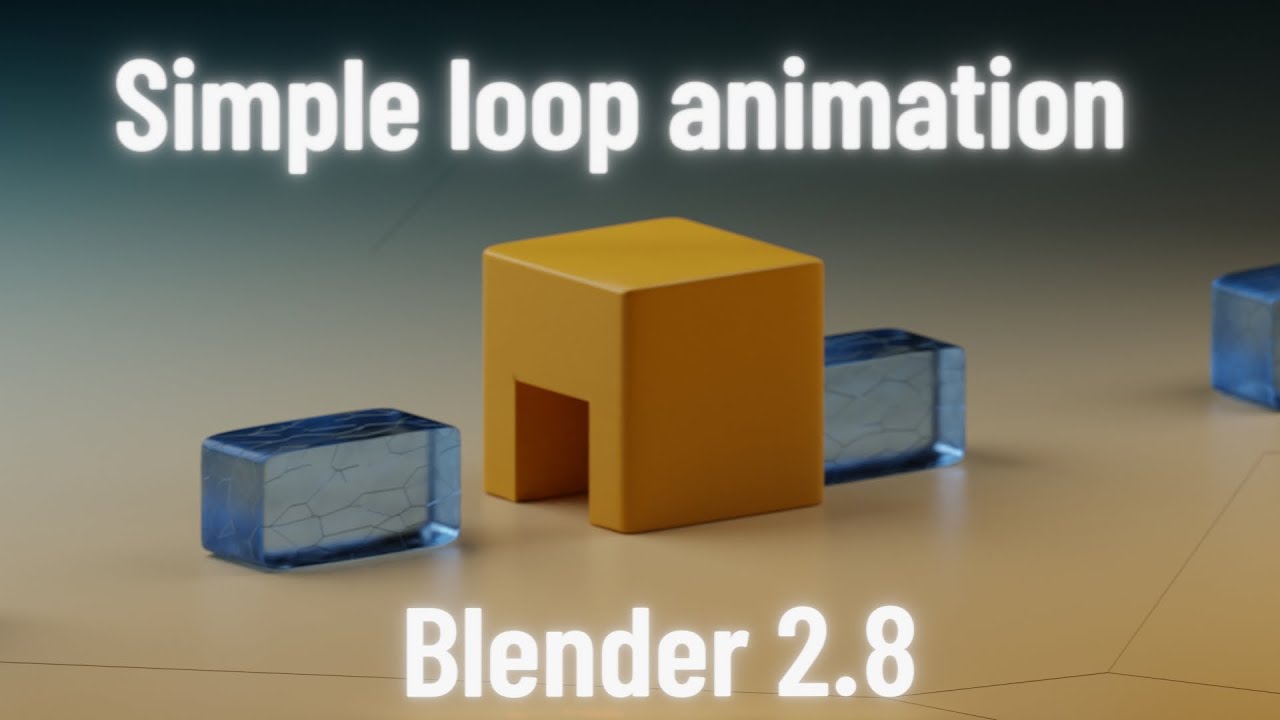 2.8] Blender Tutorial: Simple loop -