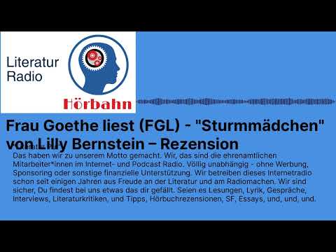 Sturmmädchen YouTube Hörbuch Trailer auf Deutsch