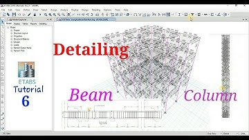 how to draw beams and columns in etabs