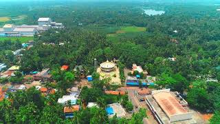 St George Church Parappuram Arial View