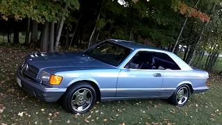 1987 Mercedes 560 SEC from the movie Roadhouse (Super Sport Feature #35) NOT FOR SALE !!!