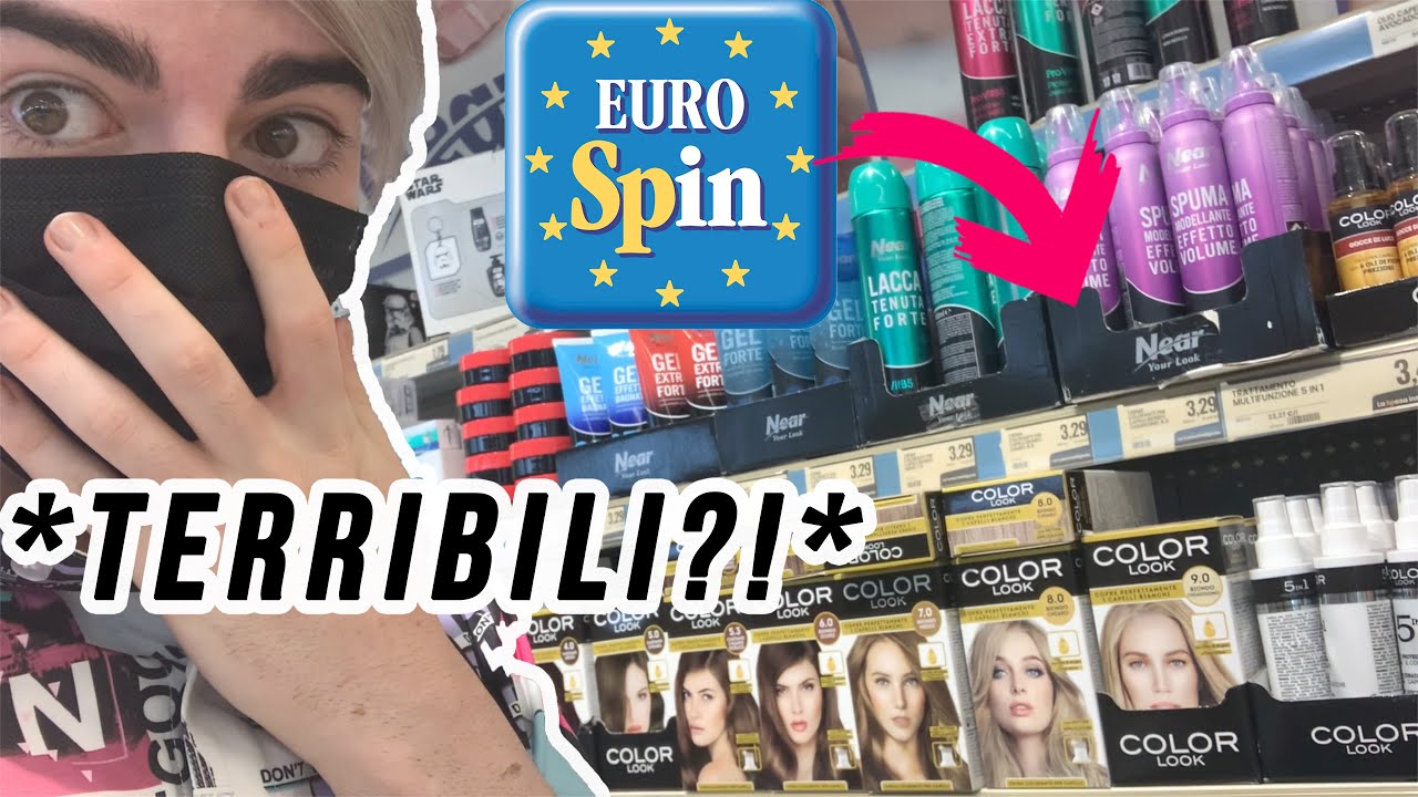 PARRUCCHIERE prova i PRODOTTI di EUROSPIN *SENZA PIETÀ* || NIKOOOLASH