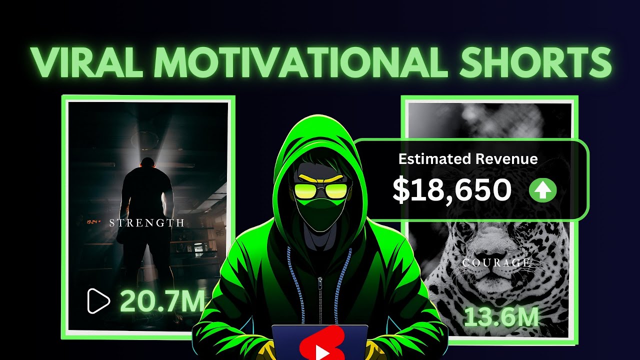 How to Create VIRAL AI Motivational SHORTS for MILLIONS OF VIEWS ($850 ...