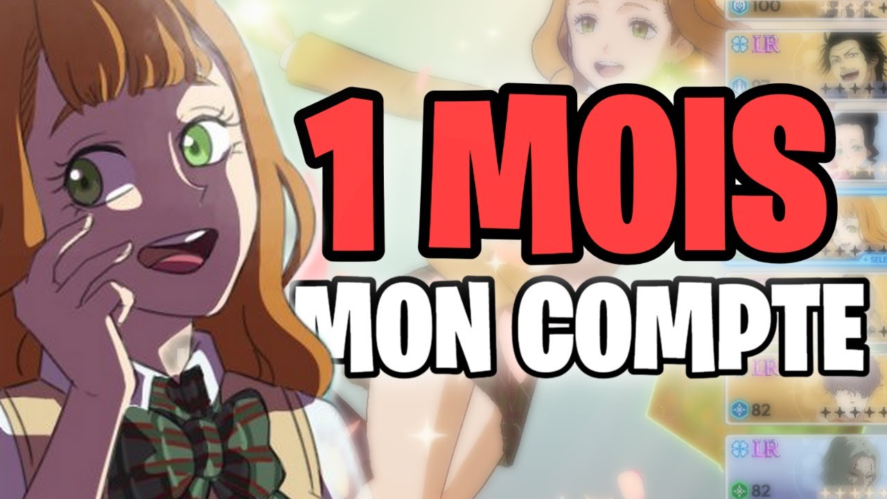 BLACK CLOVER MOBILE BILAN DE MON COMPTE APRES 1 MOIS DE JEUX — free download