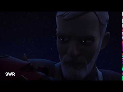 Star Wars Rebels 3x20 Darth Maul's Death Scene