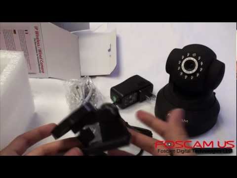 Foscam FI8918W Wireless IP Camera Unboxing