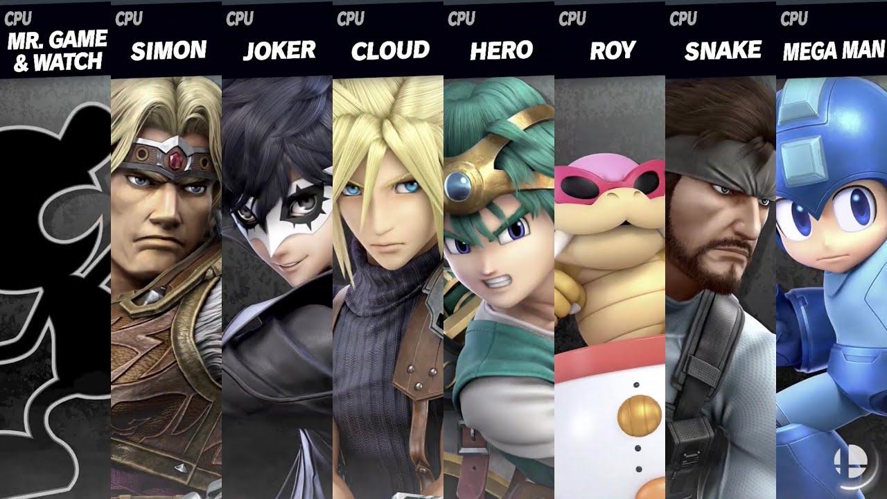 Super Smash Bros. Ultimate - Palutena’s Temple (Battlefield) & KOF Stadium